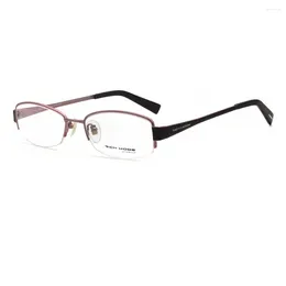 Sunglasses Frames RM00628-C4 Fashion Italy Design Glasses For Women Pink Stainless Steel With Metal Eyeglasses Eyewear