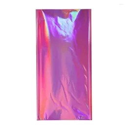 Table Cloth Pe Plastic Tablecloth Colourful Foil Set For Parties Weddings Events Shiny Disposable Lasers Rectangle Birthday