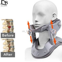 Massaging Neck Pillowws Heating Neck Stretch Collar Cervical Traction Hot Compression Adjust Vertebra Support Spine Massage Health Care Pain Relif 240323