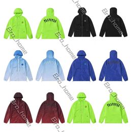 Tuta Mens Trapstar Jacket Designer Jacket Women Trapstar Windbreaker Bomber Coat Shooter Waterproof Zipper Embroidery Black Blue Smanicato Ensemble Trapstar 442