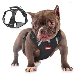 Dog Apparel Pet Harness Waterproof Lightweight Reflective Design Chest Strap Supplies For Small Medium Dogs