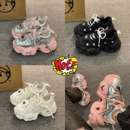 NEW Fashions Positive Daddy shoes for women show foot small early spring small man increase thick sole leisure sports platform shoes GAI