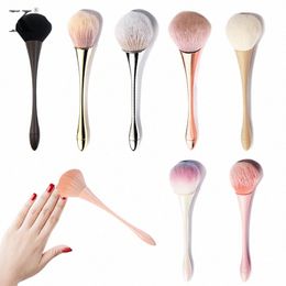 dust Cleaning Nail Brush Manicure Nail Art Brush Big Head Fr Powder Blush Brush Sal Makeup Beauty Nail Accories Tool v0Ua#
