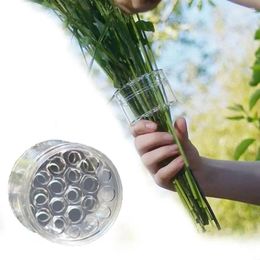 Vases Transparent Spiral Ikebana Stem Holder DIY Arrangement Bouquet Floral Arranger Flower