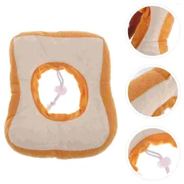 Dog Apparel Collar Creative Pet Neck Cone Dreses Bread Shape Protective Loaf Supply Halloween Kitten