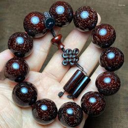 Link Bracelets Lobular Rosewood Is Full Of Old Materials Wenwan Wooden Beads Unisex Wholesale