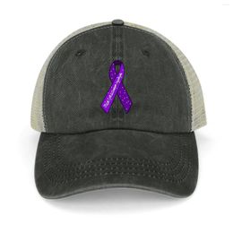 Ball Caps Mast Cell Activation Syndrome Awareness Ribbon Cowboy Hat Anime Brand Man Cap Sun For Children Men Women's