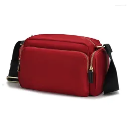 Bag Women Shoulder Crossbody Luxury Handbags 2024 Fashion Nylon Handbag Original Size Silver Golden Letter Bolsa Feminina