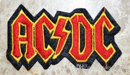 Ship ACDC PUNK ROCK HEAVY METAL LOGO MUSIC Iron On Patches sew on patchAppliques Made of Cloth100 Guarante2062482