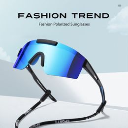 Outdoor Brillen Männer Frauen Sport Rennrad Sonnenbrille UV400 Randlose Radfahren Gläser MTB Laufsport Angeln Männliche Fahrrad Brille Radfahrer