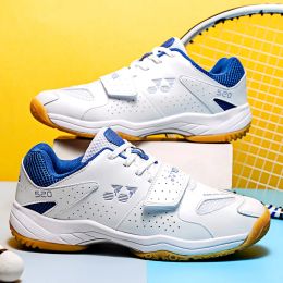 Badminton New Men's Badminton Shoes Unisex Tennis Shoes Breathable Fashion Athleisure Shoes Laceup EVA NonSlip Wearresistant