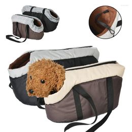 Dog Carrier Outdoor Travel Bags For Small Dogs Cats Portable Puppy Warm Shoulder Bag Chihuahua Backpack Pet Yorkies Accessories