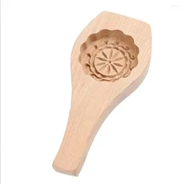 Baking Moulds Wooden Moon Cake Mould Pastry Tool For Making Mung Bean Chocolate Decors