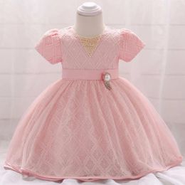 Girl Dresses Baby First Birthday Outfit Born Girls Infant Dress&Clothes Summer Kids Party 1 Outfits Christening Gown