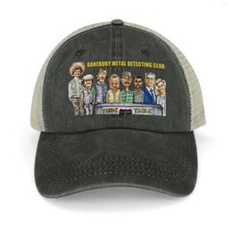 Ball Caps Detectorists - Characters D.M.D.C. Cowboy Hat Fashion Beach Birthday Funny For Man Women's