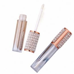 5ml Empty Cosmetic Ctainers Ccealer Refillable Bottle Clear Lip gloss tubes Rose Gold/Sier Caps Makeup Accories Tools 13YX#