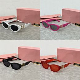 Cat eye mui designer sunglasses men classic trendy style women sunglasses small frame uv400 protection eyewear glasses for ladies accessories exquisite fa0110 E4