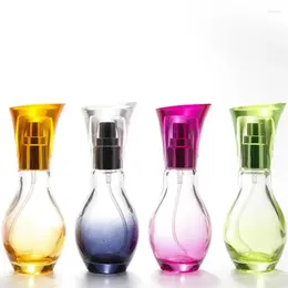 Storage Bottles 100pcs 20ml Perfume Bottle Color Glass Empty Cosmetic Container Fashion