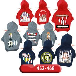 Dog Apparel Designer Clothes Brand Soft And Warm Dogs Hoodie Sweater With Classic Design Pattern Pet Winter Coat Cold Weather Jackets Otauf