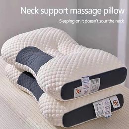 Cervical Orthopedic Neck Pillow Help Sleep And Protect The Pillow Neck Household Soybean Fiber SPA Massage Pillow For Sleeping 240322