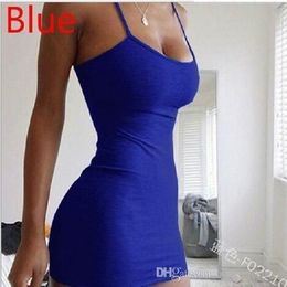 6 Colours Size S-3XL dresses for women Summer Short dress 2020 For Women sexy club bandage party Dresses Plus size women's clothing Tops 006