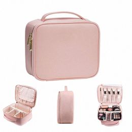 profial Sal Makeup Bag LED Light with Mirror Portable Styling Accories Touch Switch Beauty Care Makeup Tools Storage Z7M9#