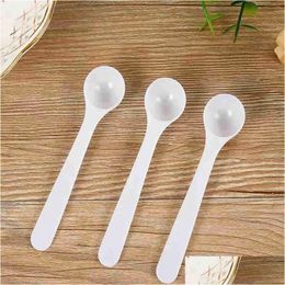 Other Disposable Plastic Products Measuring Spoon For Coffee Milk Protein Powder Kitchen Scoop Zz Drop Delivery Home Garden Otzp8