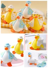 the small toy fidget toy adult rubber duck toy cartoon duck designer duck dog toy chunky duck aniime duck rubber duck Pinching Joy Toy Decompression toy Duck Hat