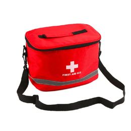 Home first aid bag home care storage bag medical bag shoulder strap portable cylinder bag