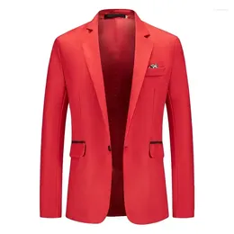 Men's Suits Suit Business Casual Top Loose Party Wedding Male Blazers Gentleman Mens Blazer Jacket