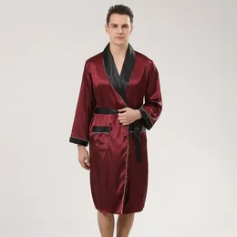 Men's Sleepwear Male Robe Long-Sleeve Loose Bathrobe With Shorts Set Pyjamas Kimono Robes For Man Autumn Winter Comfortable