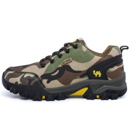 Shoes Men's Outdoor Fashion Sneakers New Designers Hiking Shoes Men's Camouflage Breathable Walking Shoes Climbing Shoes for Couples