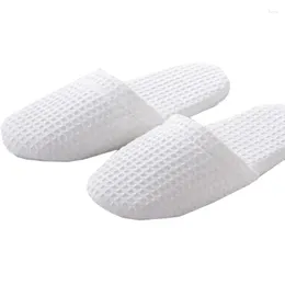 Slippers 10 Pairs Closed Toe White Slippers-Suitable For Most Men And Women Suitable Spas Party Guests