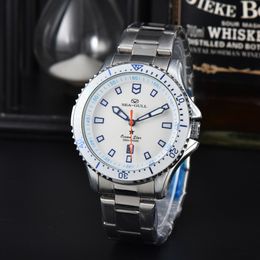 2024 Luxury Men's Quartz Watch, a top European brand timepiece with steel straps, fashionable and trendy for men's hands