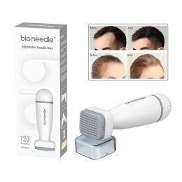 Products Bioneedle Hair Growth Product Adjustable Derma Stamp Anti Hair Loss for Women Men Beard Regrowth