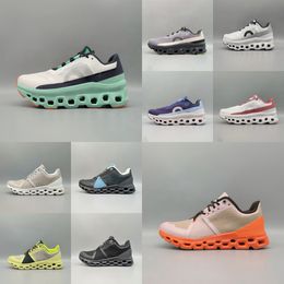 sneakers designer shose mens trainers running shoes Cloudmonste men women Sneaker Black White Clouds Workout Cross Aloe Storm Blue Lace-up Mesh Trainers Size 36-45