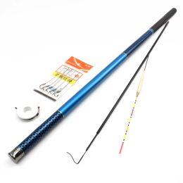 Rods Handling inventory 3.6m7.2m Carbon Fibre Stream Hand Fishing Rod Ultra Light Feeder Carp Fishing Pole Freshwater fishing rod