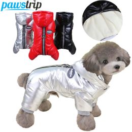 Jackets Waterproof Warm Dog Coat for Small Medium Dogs Fleece Thickened Dog Clothes Puppy Clothes Pet Vest Chihuahua Yorkie Pug Coat