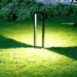 Outdoor Garden Pathway Lawn Lamp Aluminum LED Landscape Lighting Bollard Light Backyard Street Patio Villa