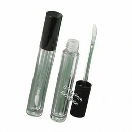 70pcsclear Empty Lip gloss Tubes Makeup Accories Transparent Lipstick Lip Balm Ctainer Balm Refillable Bottles Makeup Tools Y7Bd#