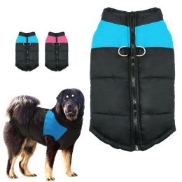 Jackets Dog Clothes For Large Dogs Winter Pet Coat Big Dog Jacket Vest Winterproof Pet Clothing Outfit Bulldog Labrador XXL 7XL