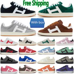 Free Shipping With box men women 00s causal shoes designer sneakers Black White Gum Dust Cargo Clear Strata Grey Dark Green mens womens outdoor sports trainers