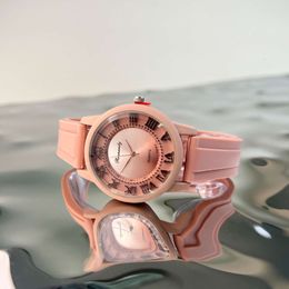 Gradient Series Fashion Casual Trend Silicone Strap Minimalist Student Quartz Watch New Model