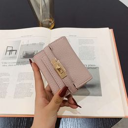 Aabkin Fashion Bag 2024 birkinbag Card Organ Top-quality Bag Small Money Clip Academy Style Fashion Zero Wallet