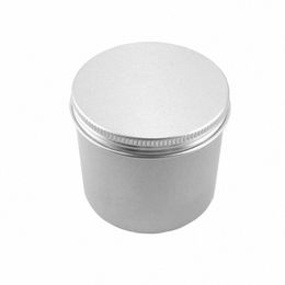 200ml High Capacity Hair Wax Cream Jars Round Aluminium Metal Tin Cans Makeup Tool 15pcs/lot Makeup Accory Lightweight S0AK#