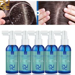 Treatments PURC 5PCS 60ml Hair Scalp Treatment Anti Dandruff Anti Itch Essence Spray Prevent Hair Loss Oil Control Hair Care Products Women