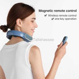 Massaging Neck Pillowws Smart Neck Massager Heating Refrigeration Muscle Massagers Hot Compress Low-Frequency Pulse Massage Relax Health Care Neck 24322