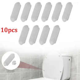 Toilet Seat Covers Buffers Pack White Stop Bumper Bumpers Lid Accessories Top Cover Cushion Adhesive Pads Absorber