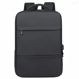 Backpack 2024 Mens Backpacks Business Waterproof Bagpack For Laptop 15.6 Inch Multifunctional Casual Rucksack Male Large Capacity Design