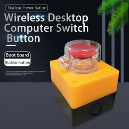 Control Desktop Computer Wireless Power On Button Host External Wireless Boot Remote Start Up Button